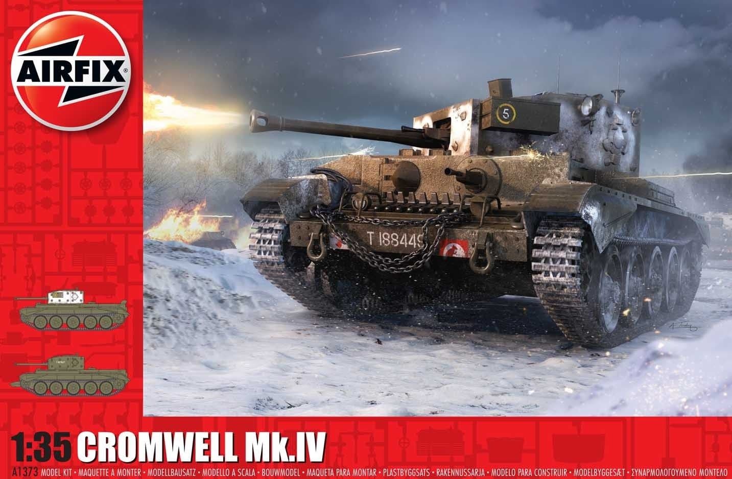A1373 Airfix | Cromwell Mk.IV - plastic model kit