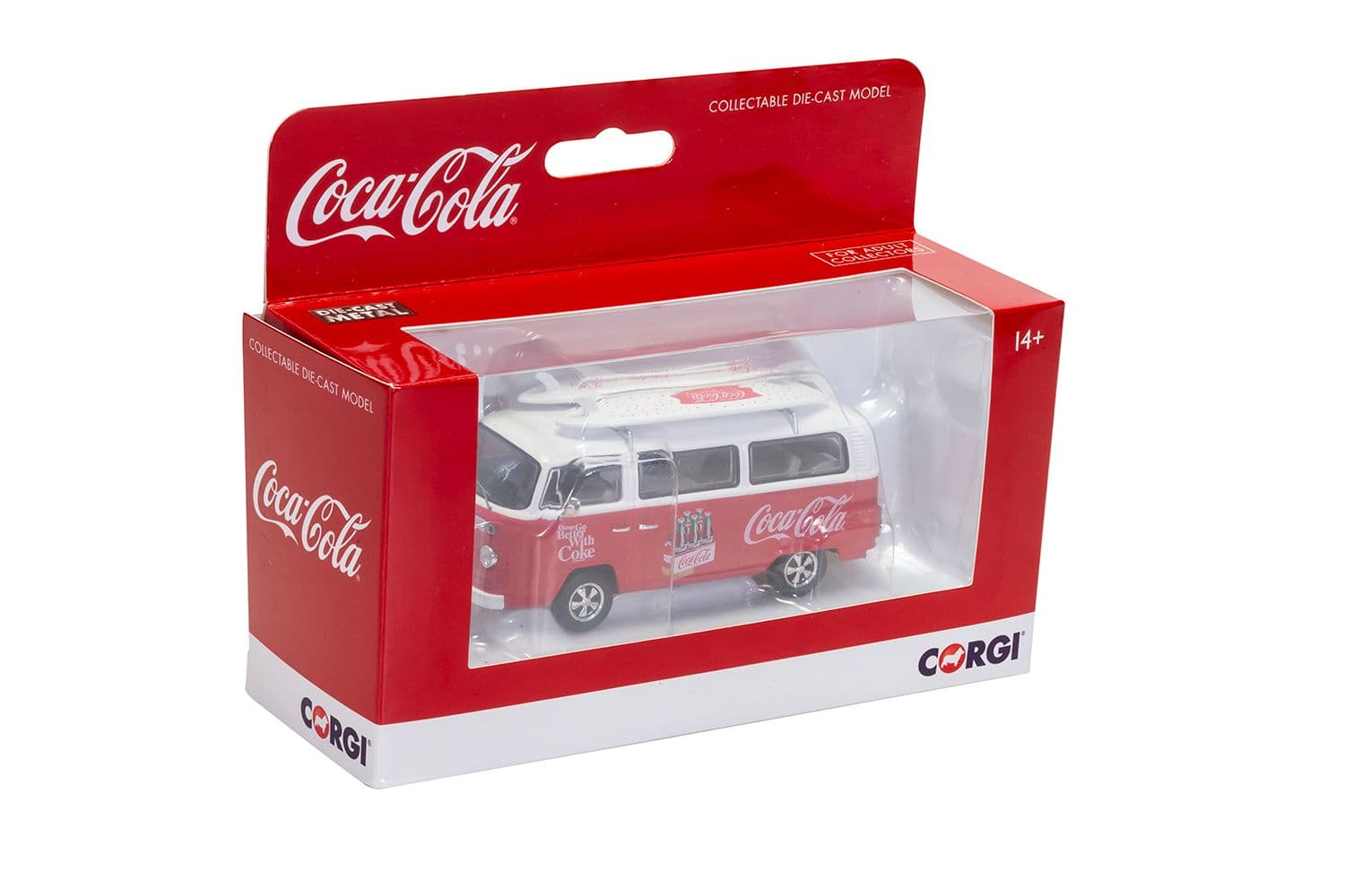 Coca-Cola Volkswagen Campervan Type 2 (T2) Bay Window - Surf Van