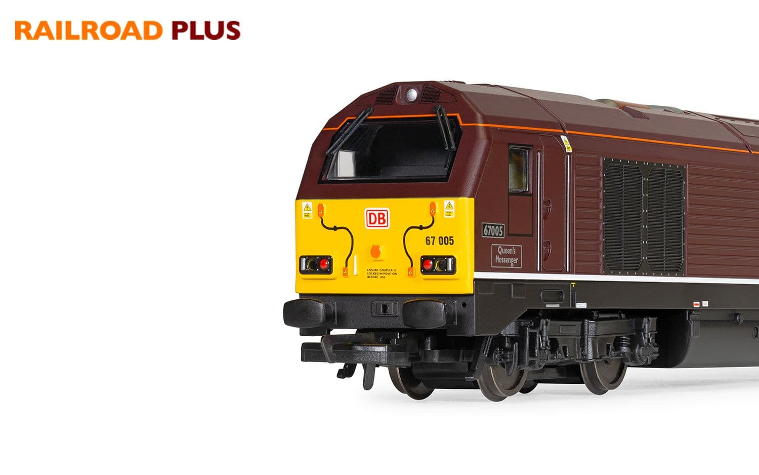 RailRoad Plus DB, Class 67, Bo-Bo, 67005 'Queen's Messenger' - Era 10