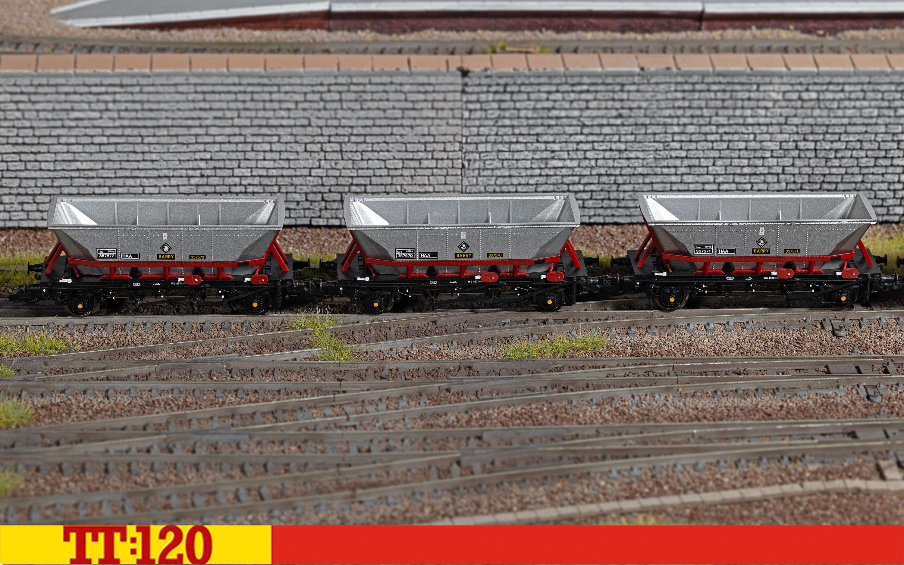 Railfreight HAA - Hopper Wagon - Triple Pack 