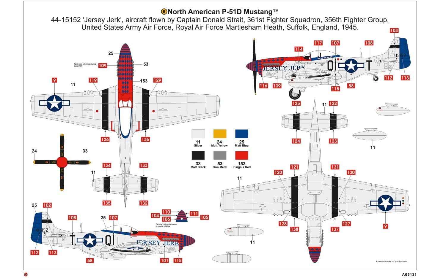 North American P51-D Mustang