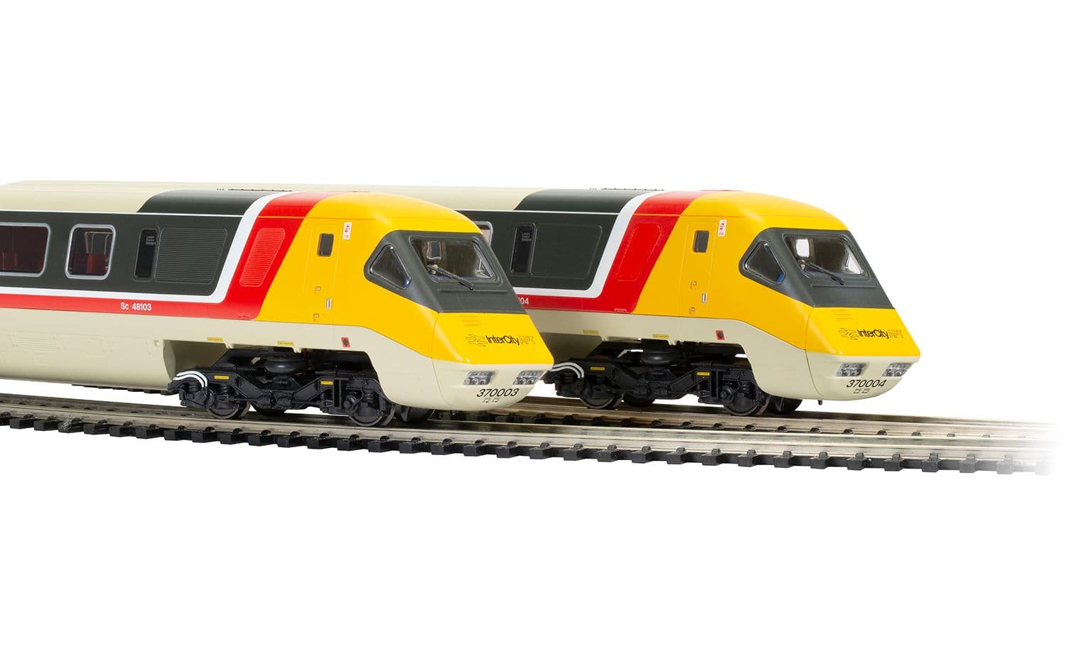 BR, Class 370 Advanced Passenger Train, Sets 370003 and 370004, 7 Car Train Pack - Era 7