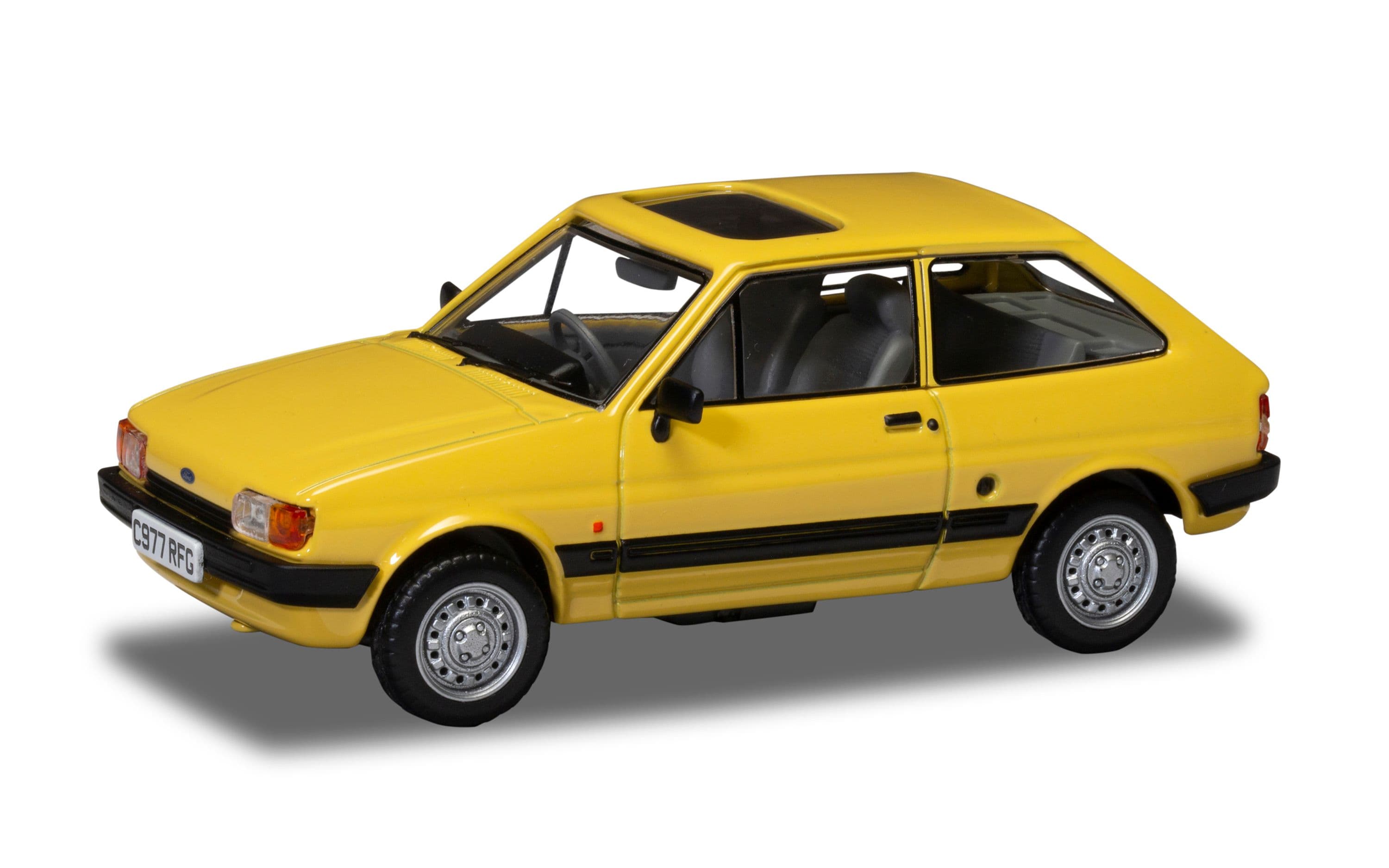 Ford Fiesta Mk2 1.1L, Citrine Yellow