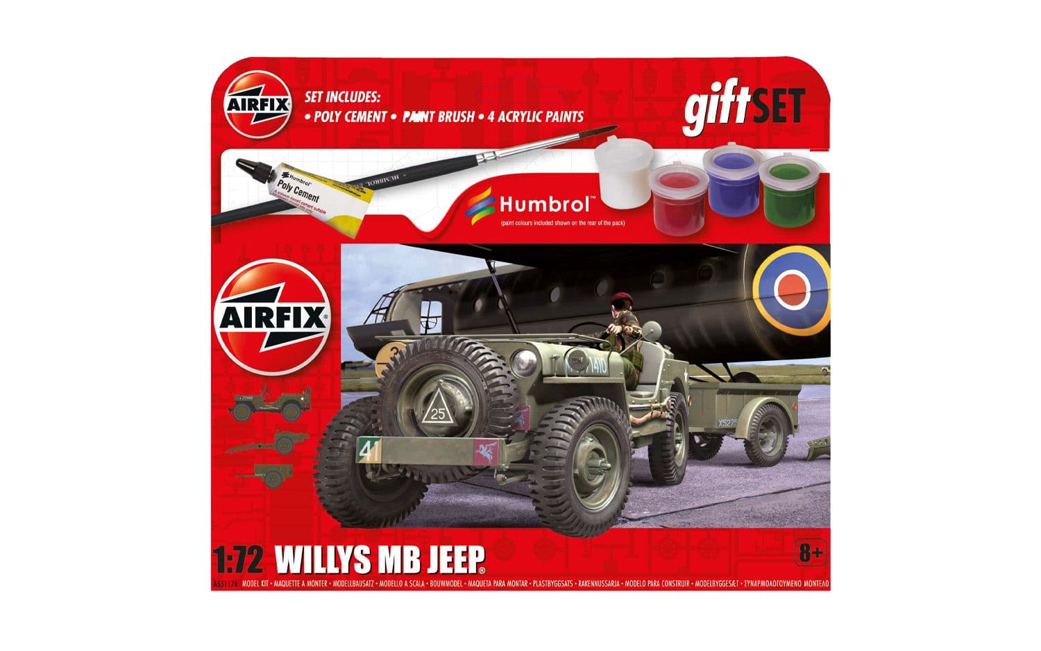 Hanging Gift Set - Willys MB Jeep