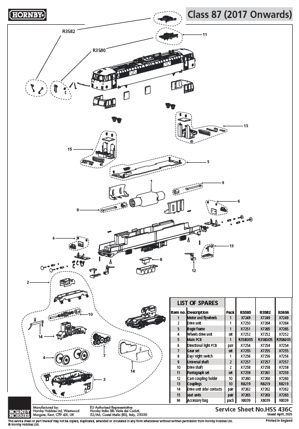 Virgin Trains, Class 87, Bo-Bo, 87019 'Sir Winston Churchill' - Era 9