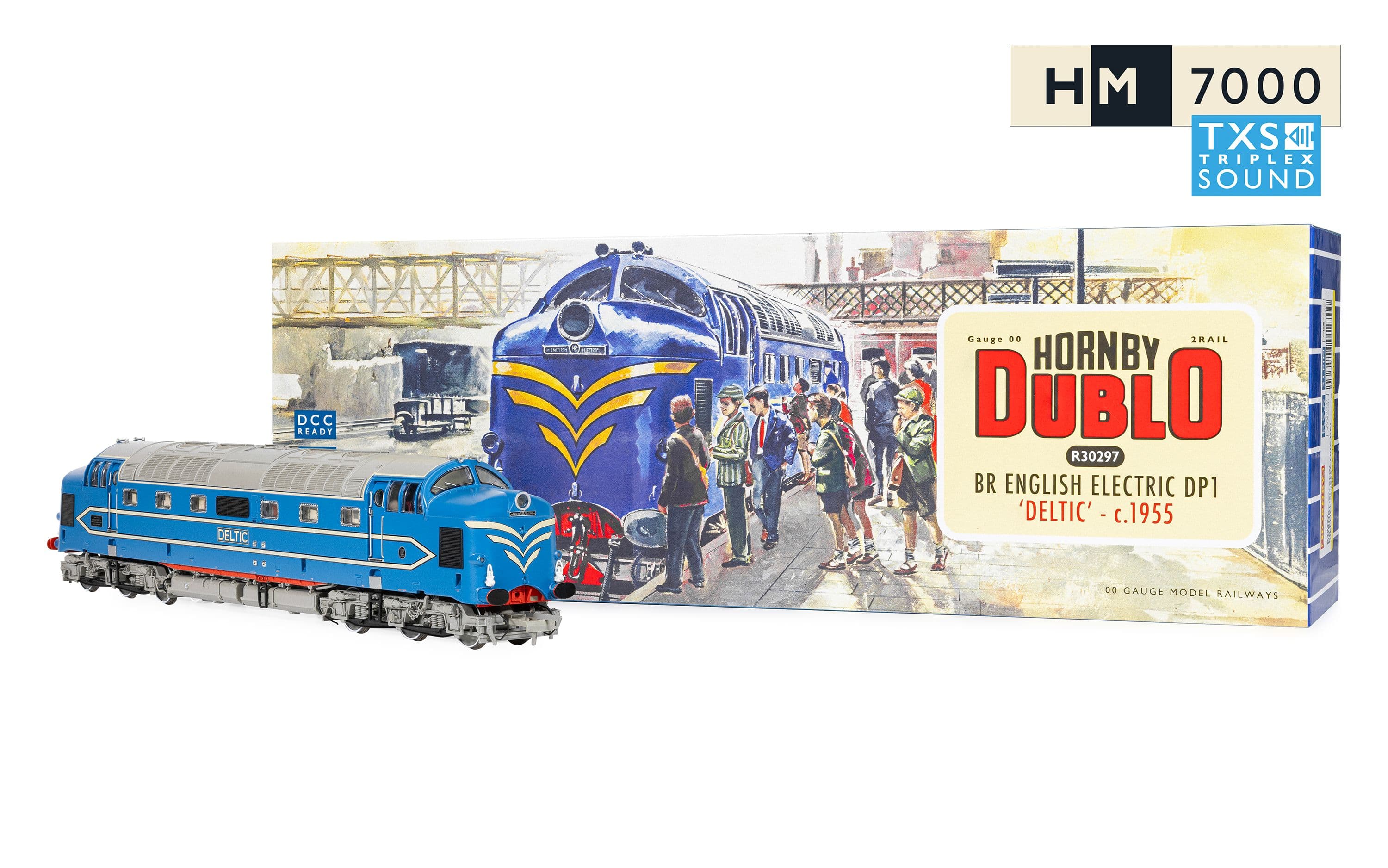Hornby Dublo: BR - English Electric - DP1 'Deltic' - c.1955 (DCC Sound Fitted)