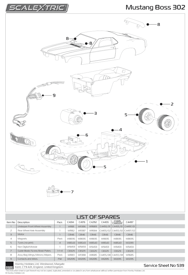 Underpan/ Front axle assembly, UNDERPAN FRT WHLS C4014