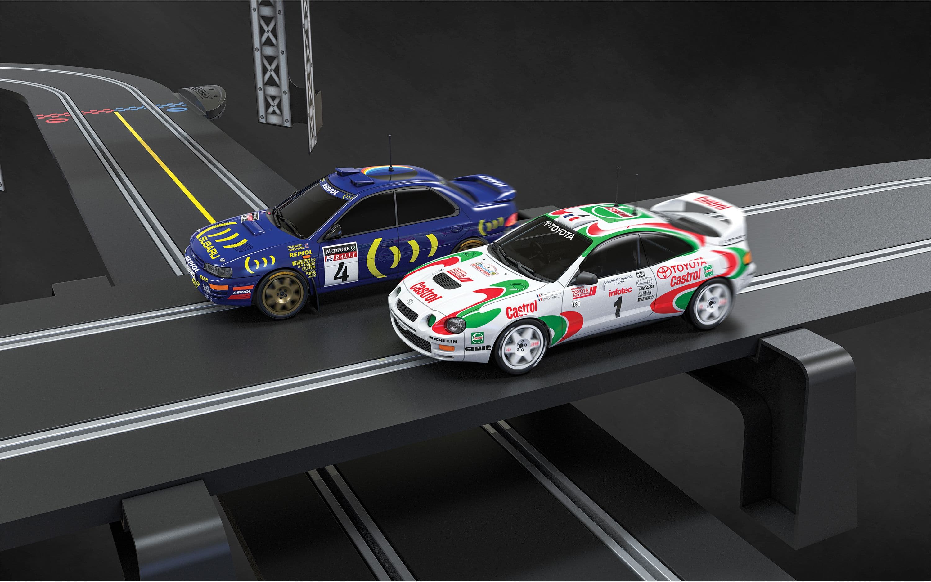 Scalextric Rally Championship - Retro Race Set