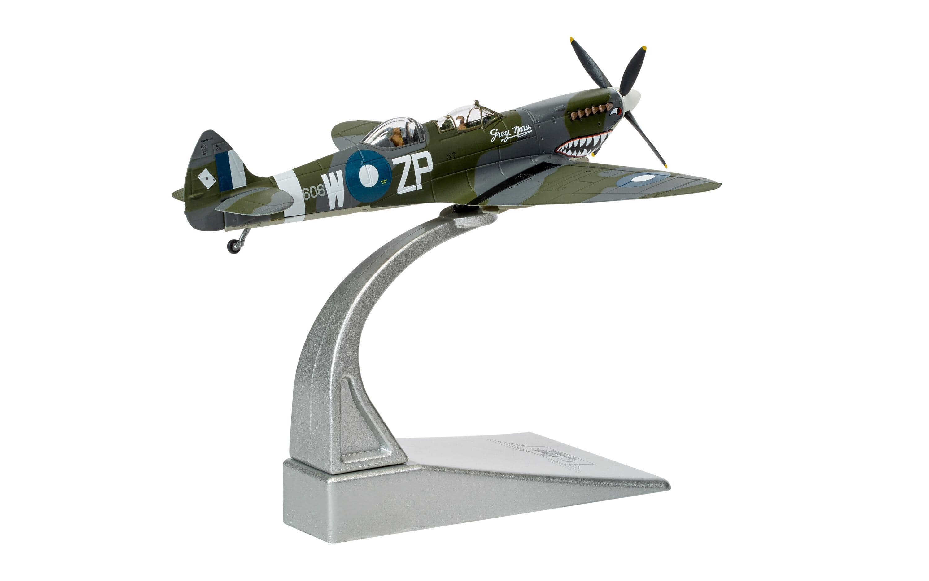 Supermarine Spitfire T.9 ‘Grey Nurse’ - TE308 - Biggin Hill Heritage Hangar.