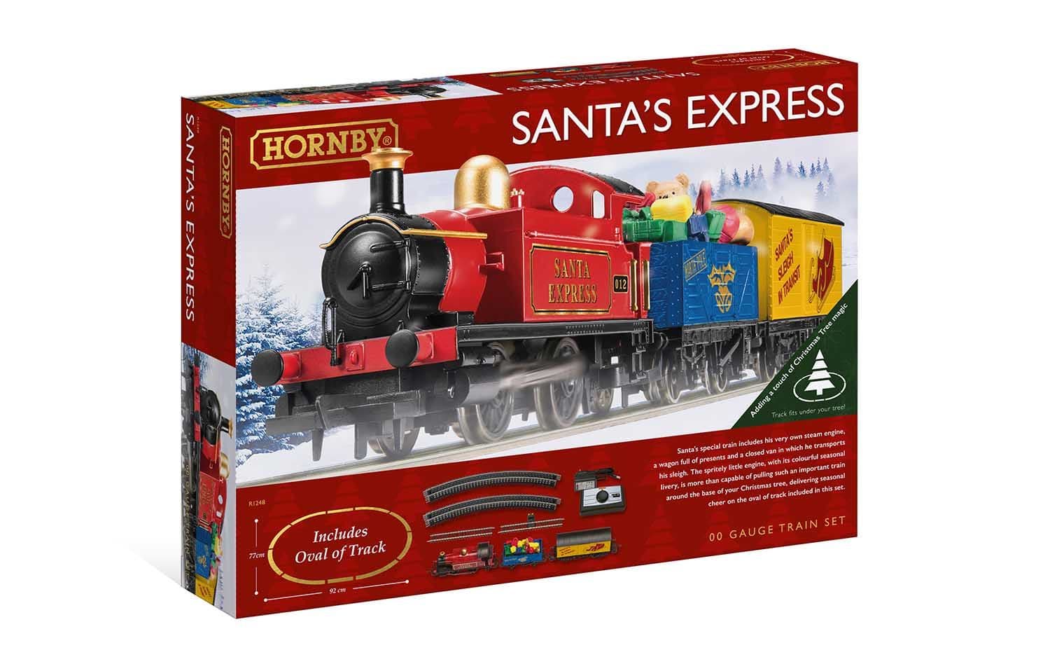 Santa's Express Zug Set - mit Euro-Stecker