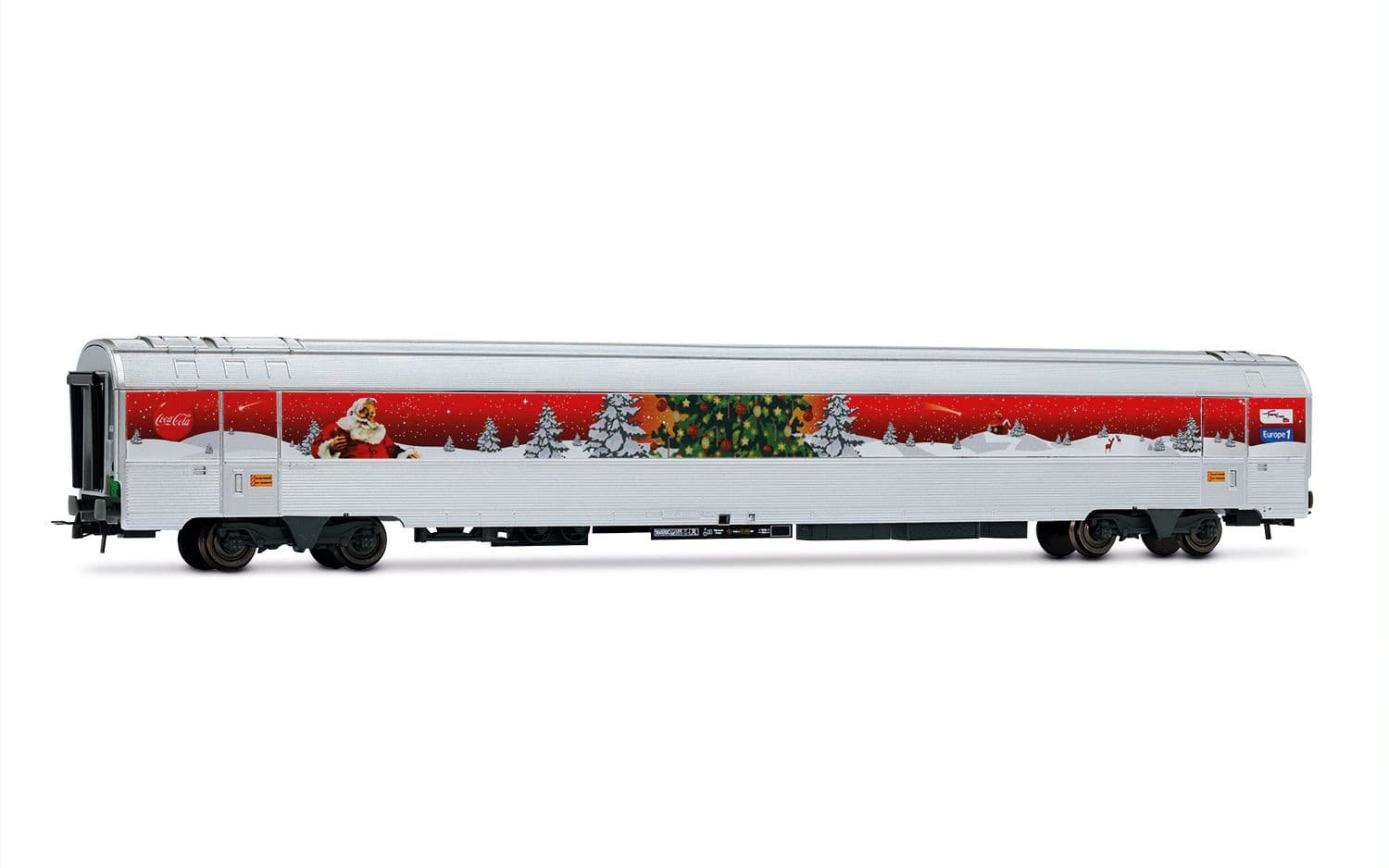 SNCF, dreiteiliges Coca-Cola-Weihnachtszugset „Le Train de Noël“ von 2010, Ep. VI