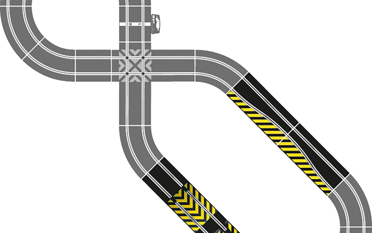 Scalextric Jump and Side Swipe Track Accessory Pack