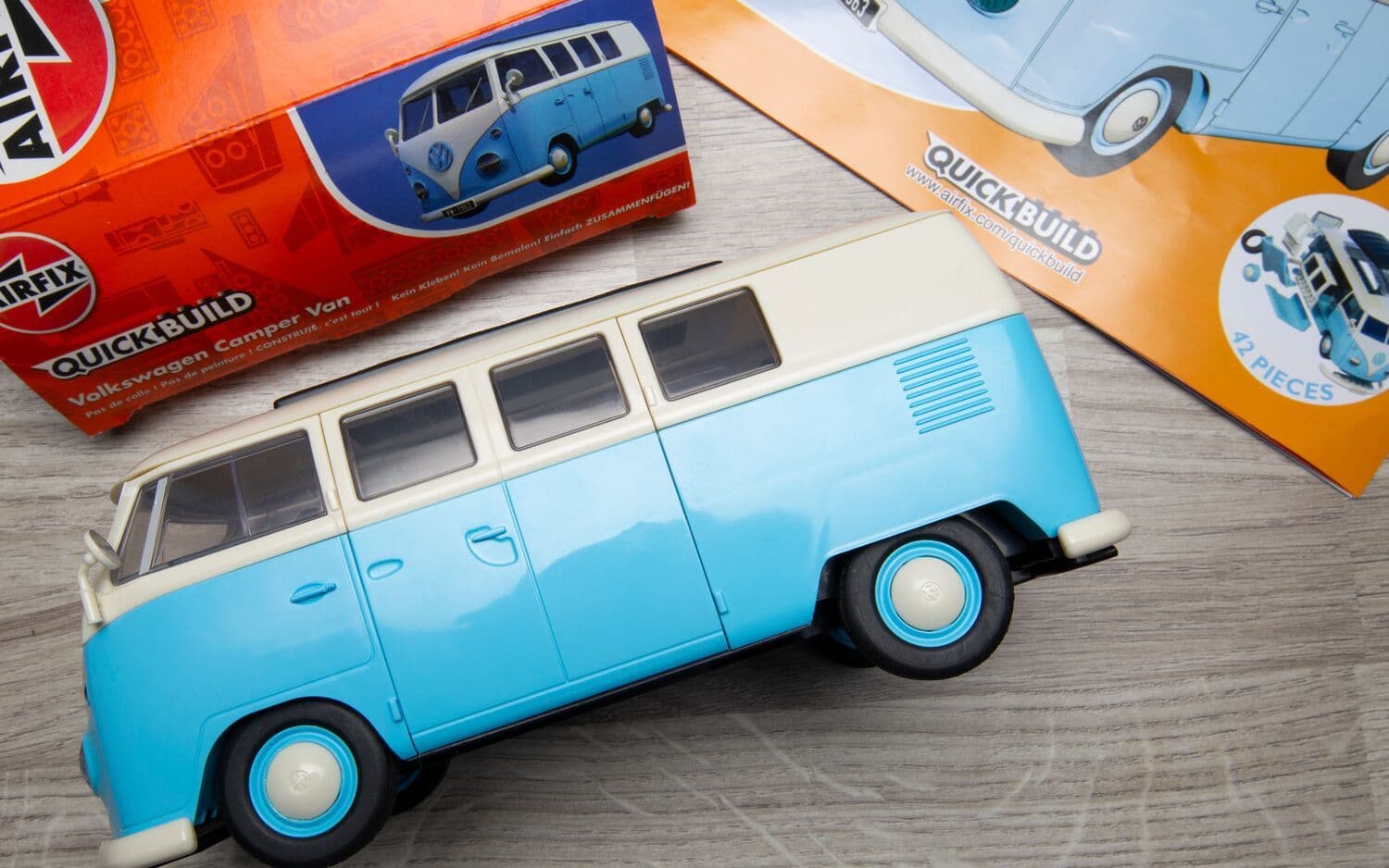 QUICKBUILD VW Camper Van blue