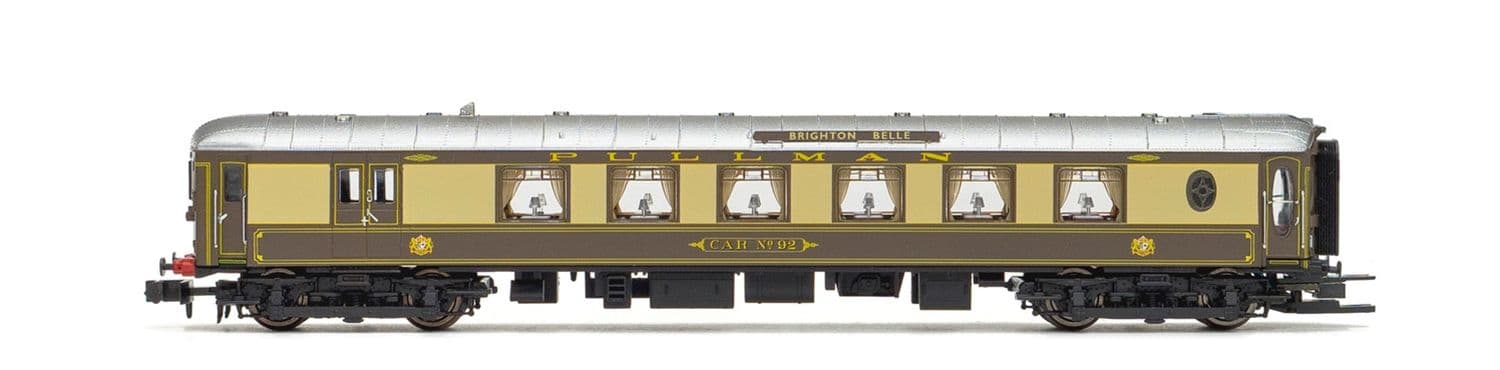 Pullman, set de 2 voitures 5-BEL 'Brighton Belle' , voiture et voiture pilote, ép. VI