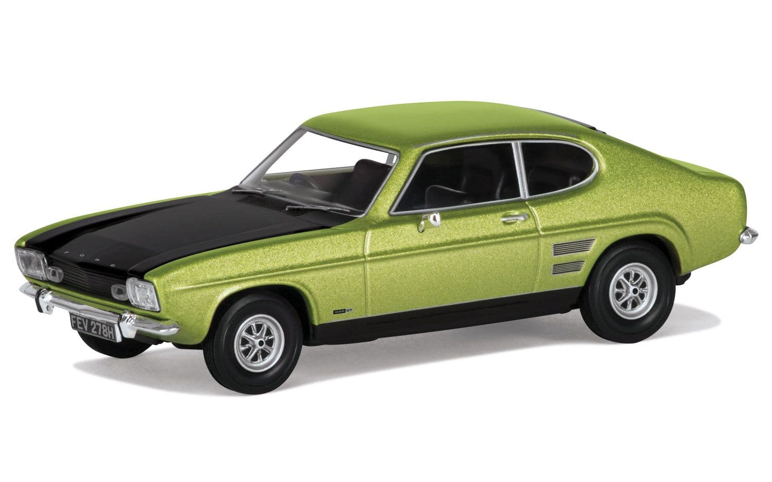 Ford Capri Mk1 1600GT XLR, Fern Green Metallic