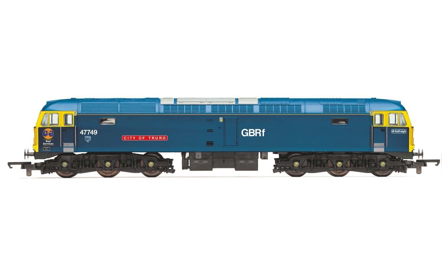 GBRf, Class 47/7, Co-Co, 47749 ‘City of Truro' - Era 11