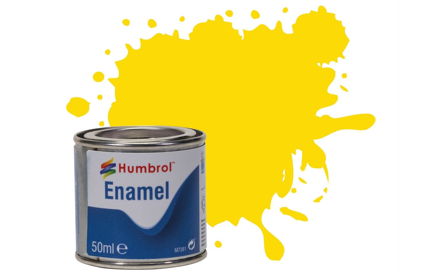 Enamel Paint: 69 - Yellow - Gloss - (50ml)