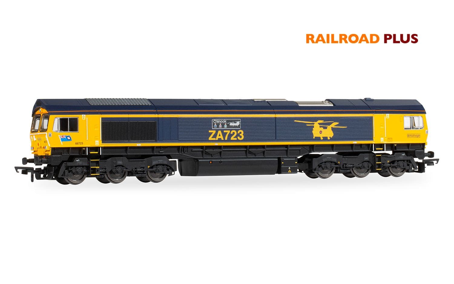 RailRoad Plus: GBRf - Class 66- 66723 'Chinook'