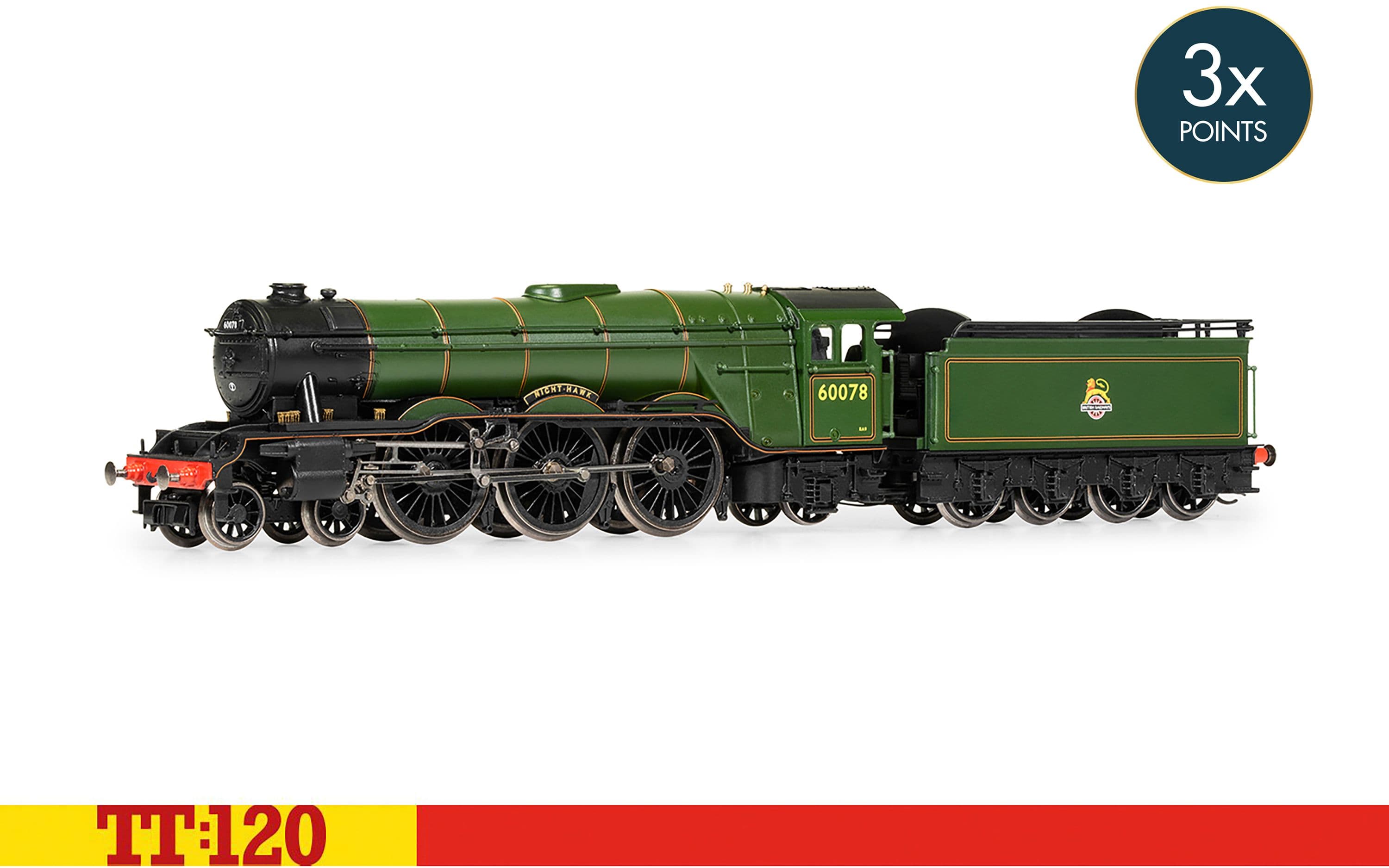 BR Class A3 4-6-2 60078 'Night Hawk' - Era 4