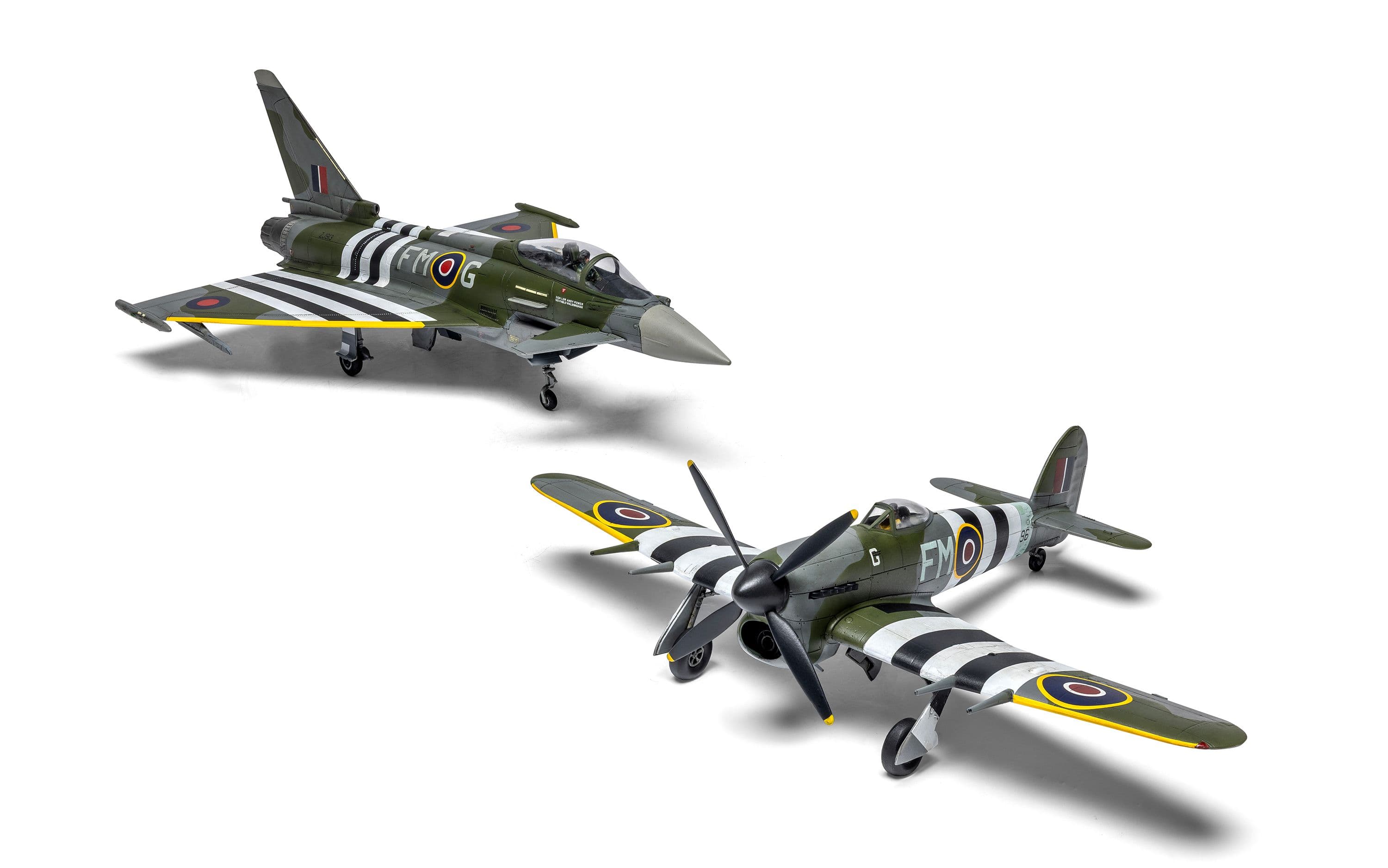 Eurofighter Typhoon FGR.4 "Moggy" &amp; Hawker Typhoon Mk.IB - Twin Pack