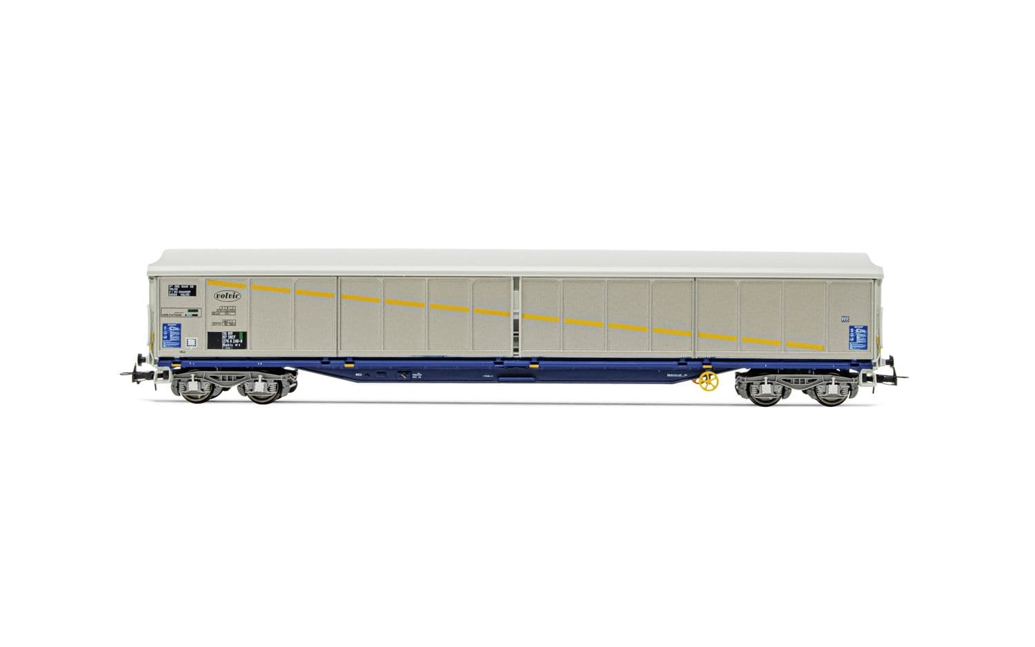 SNCF, 4-axle sliding-walls wagon type Habis "Volvic", ep. V