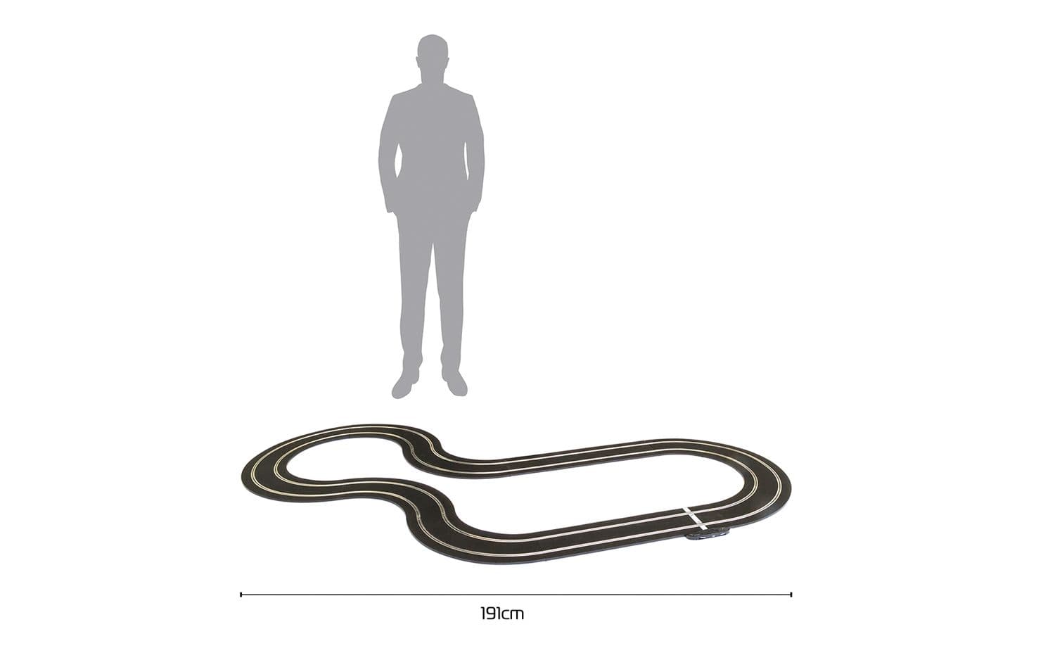 Scalextric Batman vs Joker 'The Battle of Arkham' Race Set