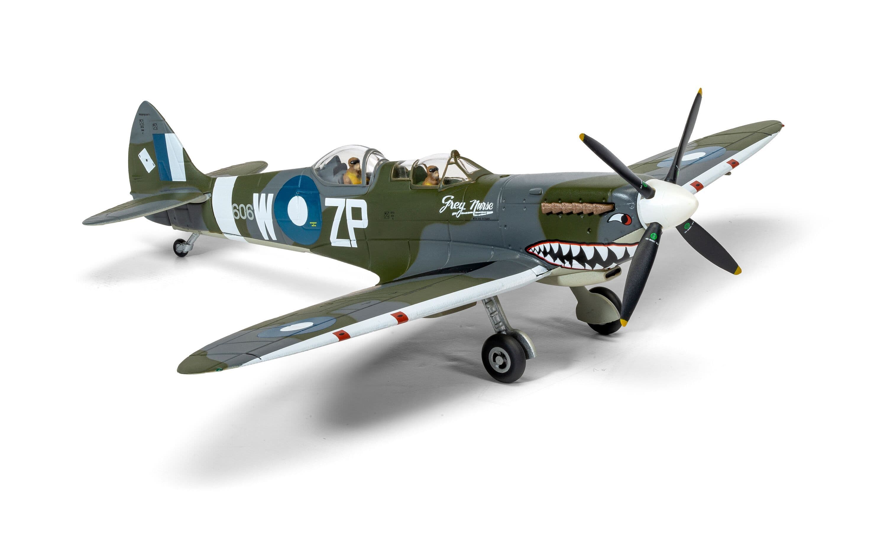 Supermarine Spitfire T.9 ‘Grey Nurse’ - TE308 - Biggin Hill Heritage Hangar.