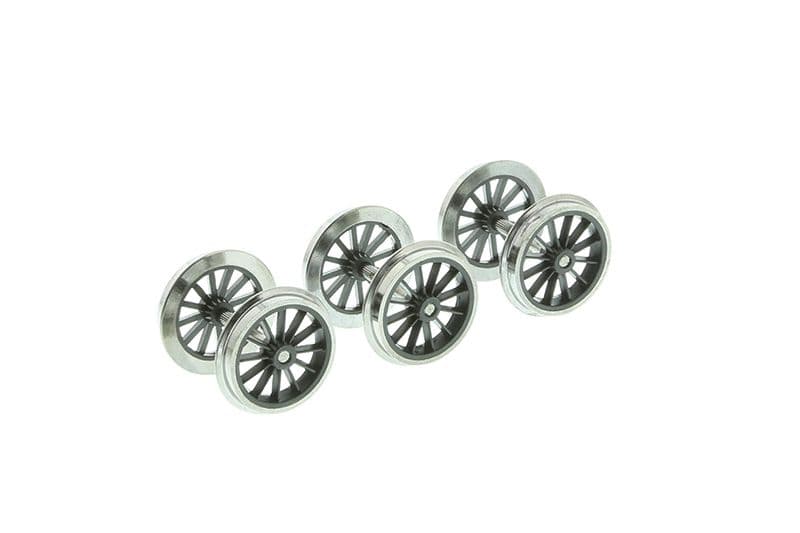 Tender wheels, Black 5 Tender Wheel Set (R2257)