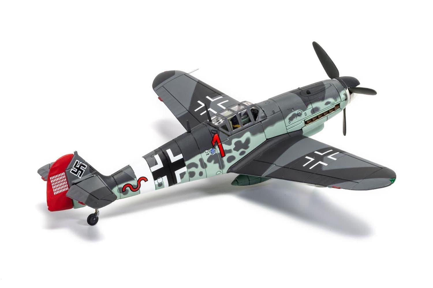 Messerschmitt Bf 109G-2 (Trop) 'Red 1' - JG 27 - Werner Schroer