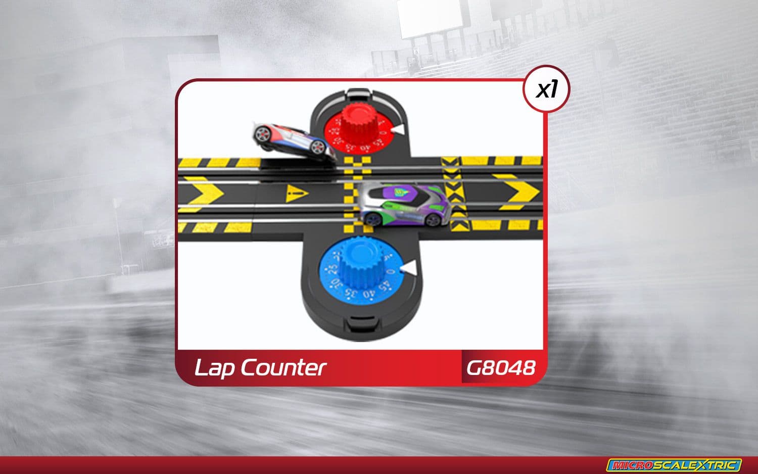 Micro Scalextric Double Jeopardy Race Bundle