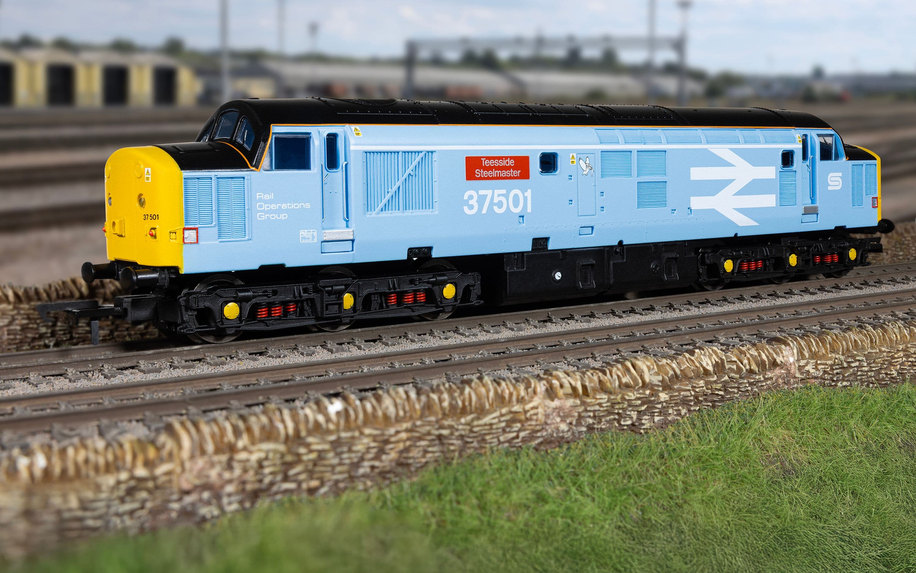 RailRoad: British Steel - Class 37 - 'Teesside Steelmaster' 37501