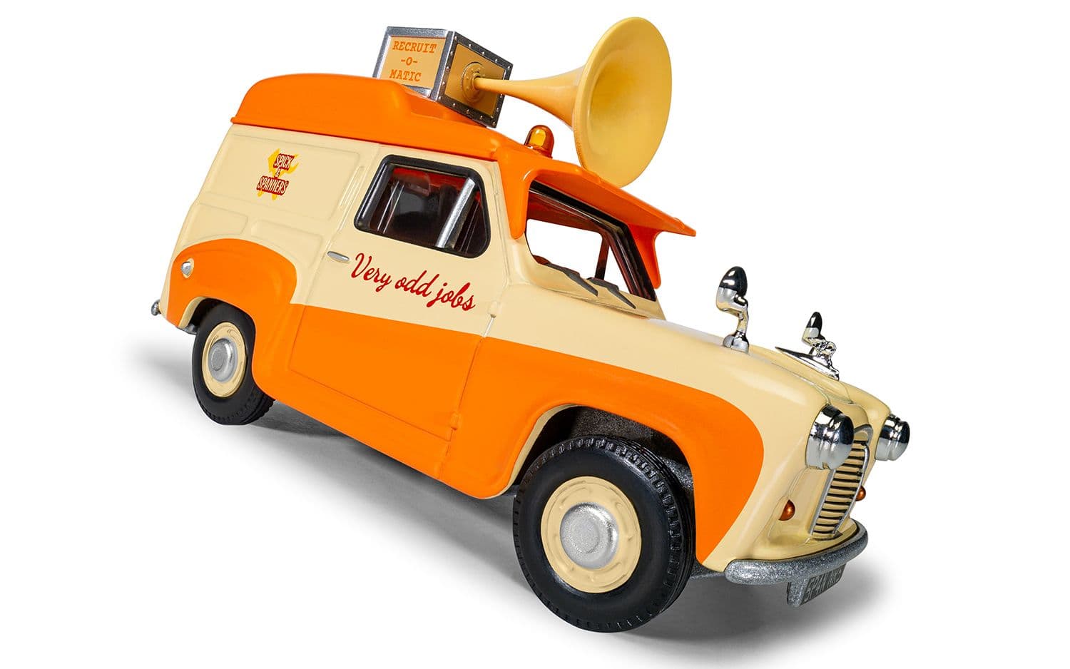 Wallace &amp; Gromit Austin A35 Van Collection - Cheese Please!, Top Bun, Spick &amp; Spanmobile