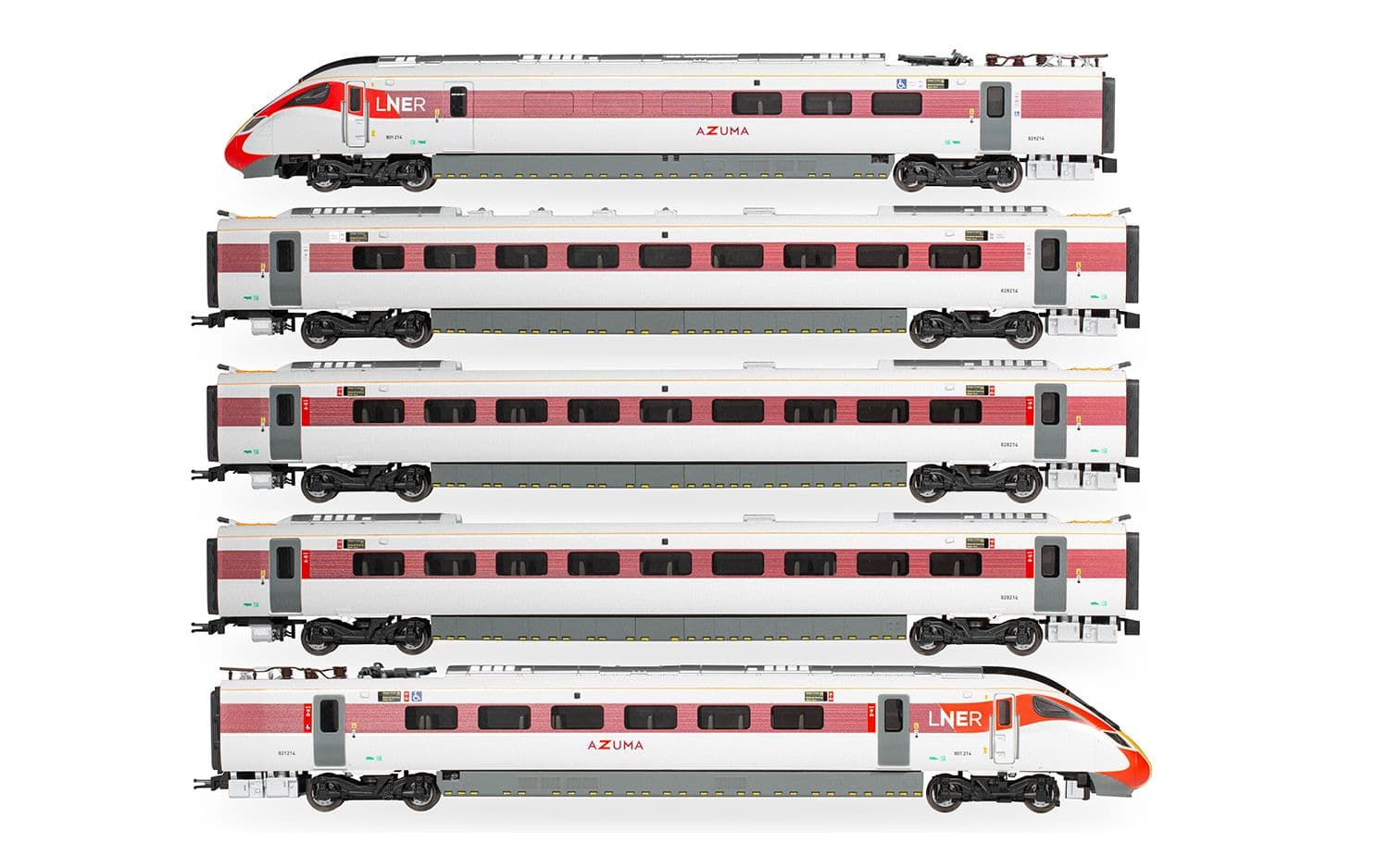 LNER - Class 801/2 - 5 Car Train Pack
