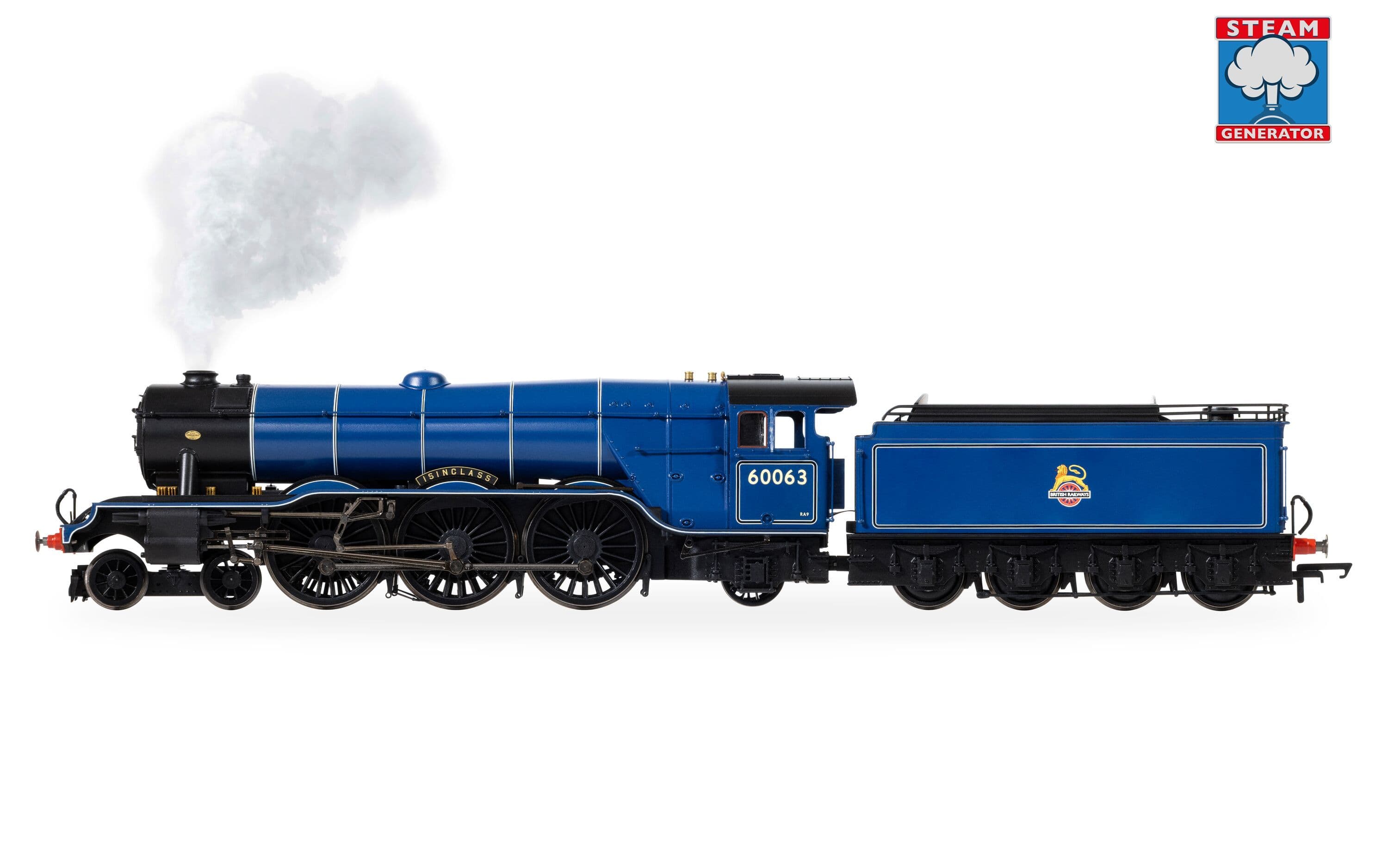 BR (Early) - Class A3 - 60063 'Isinglass' (With Steam Generator)
