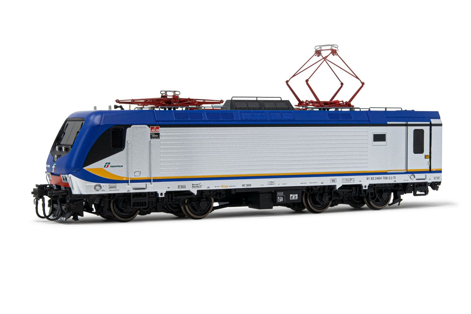 FS Trenitalia, electric locomotive E.464, DPR livery, period VI