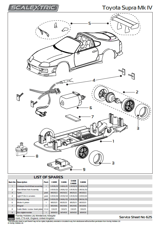 Toyota Supra - The Fast And The Furious