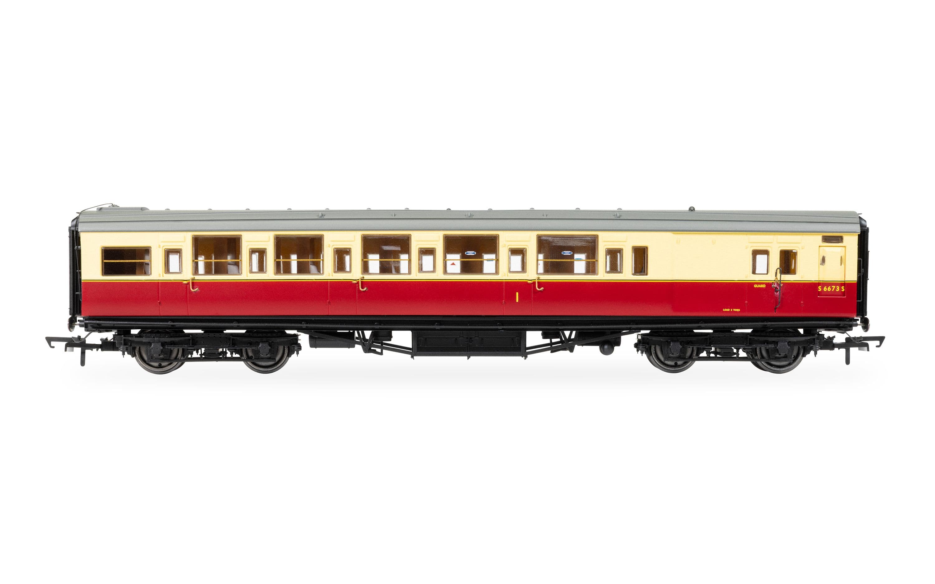BR - Maunsell - S6673 - Brake Composite Coach