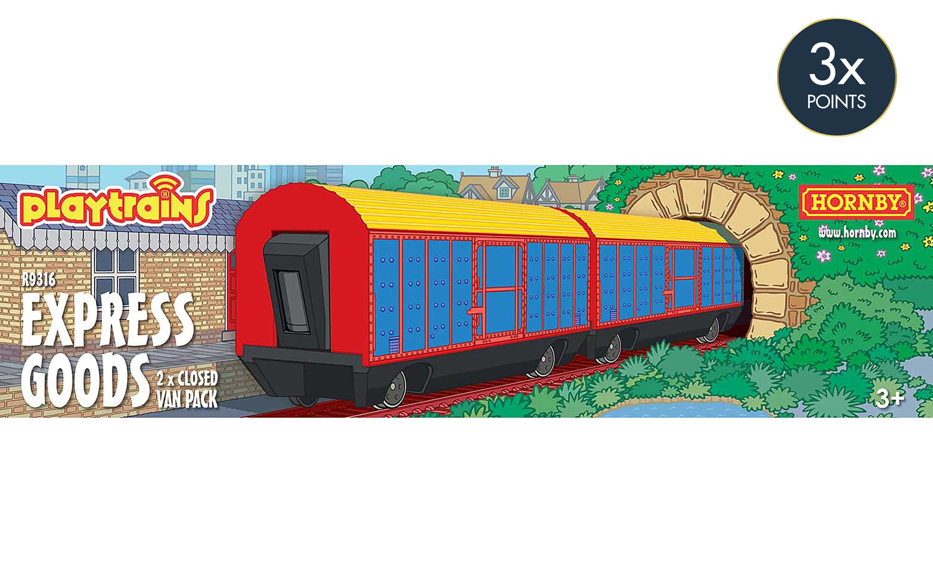 Playtrains Train &amp; Coach Bundle