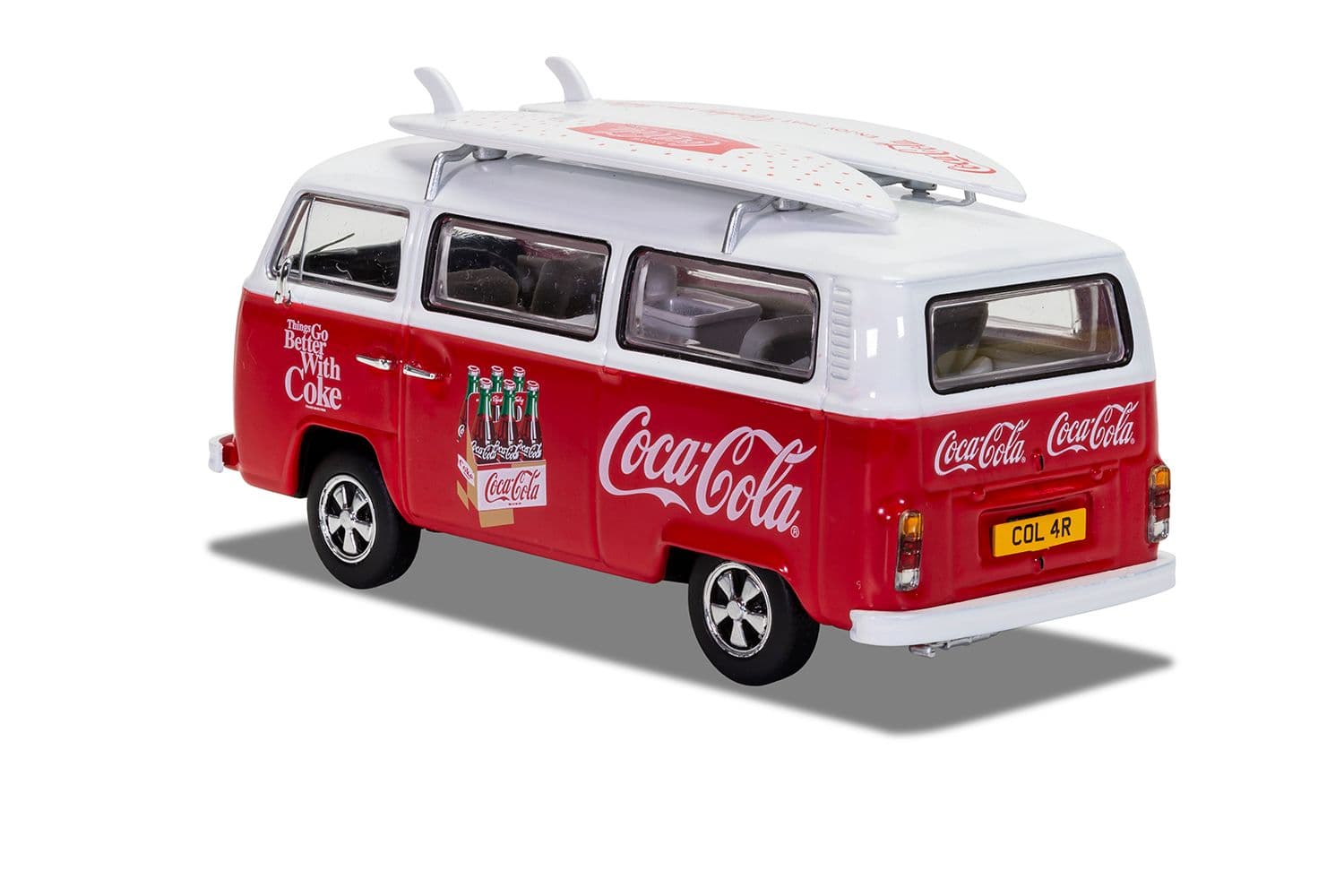 Coca-Cola Volkswagen Campervan Type 2 (T2) Bay Window - Surf Van