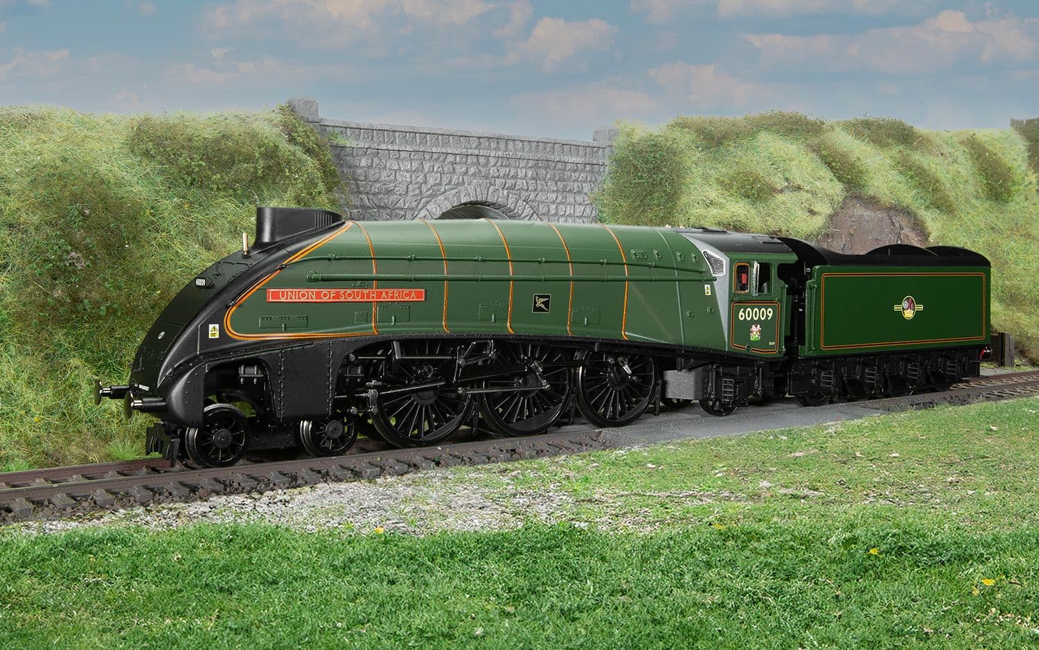 Hornby Dublo: BR, Class A4, 4-6-2, 60009 'Union of South Africa': Great Gathering 10th Anniversary - Era 10