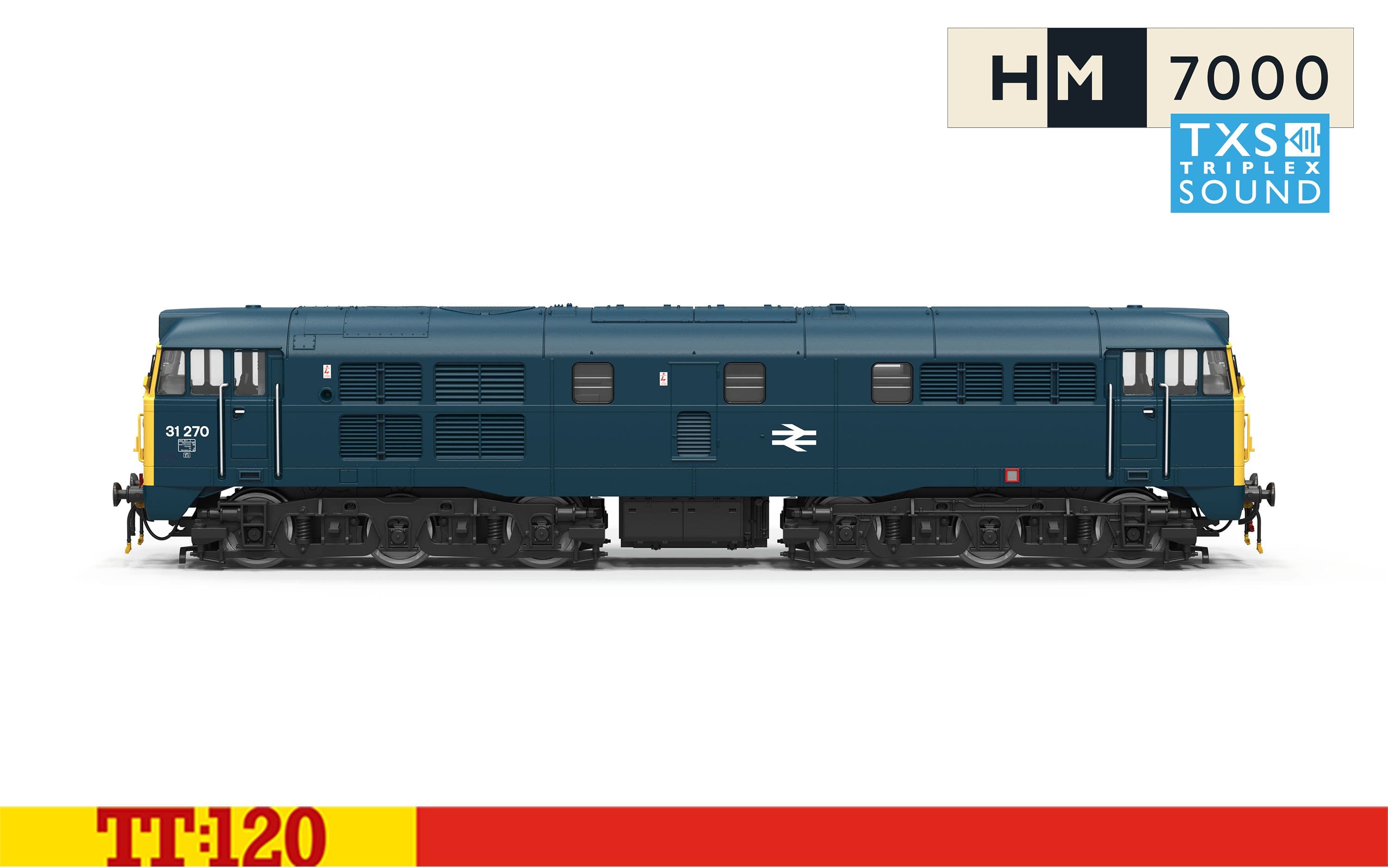 BR - Class 31 - 31270 (DCC Sound Fitted)