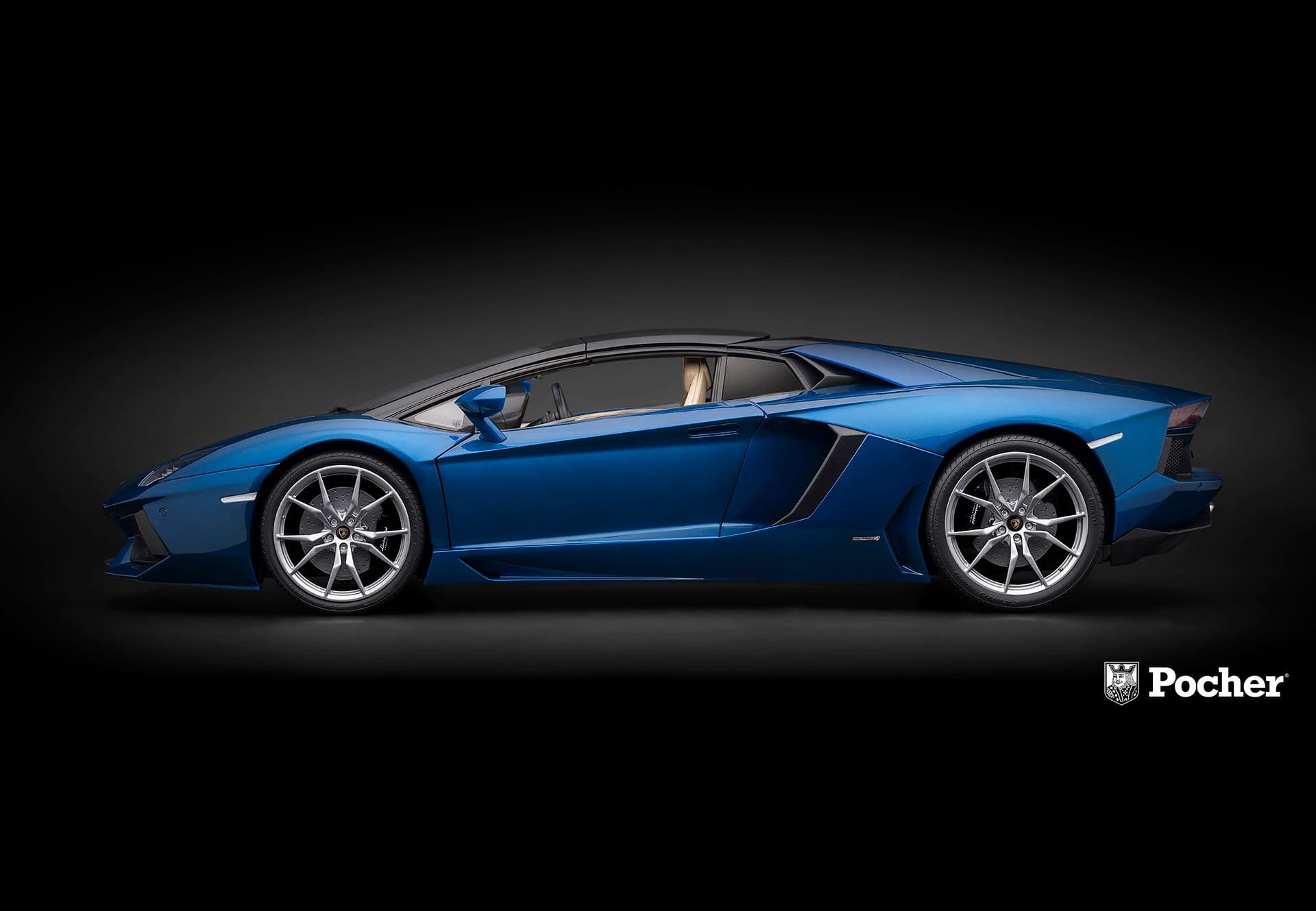 Lamborghini Aventador LP 700-4 Roadster - Blu Monterrey (metallic blue)