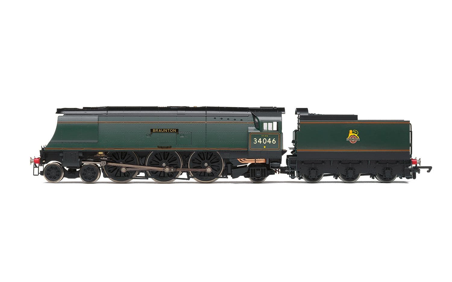 BR, West Country Class, 4-6-2, 34046 'Braunton' - Era 4