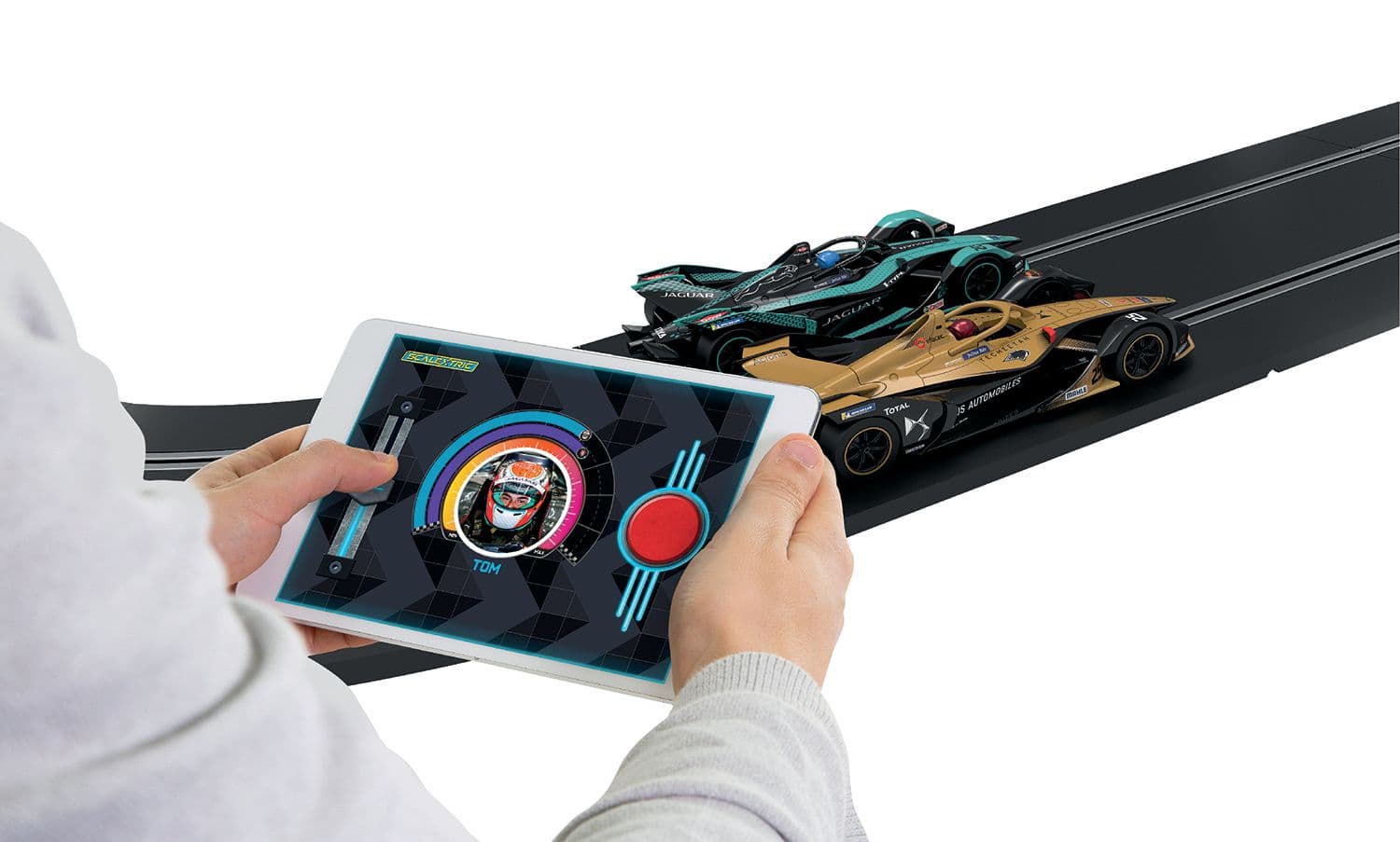 Micro Scalextric Formula E - Battery Powered Race Set WT