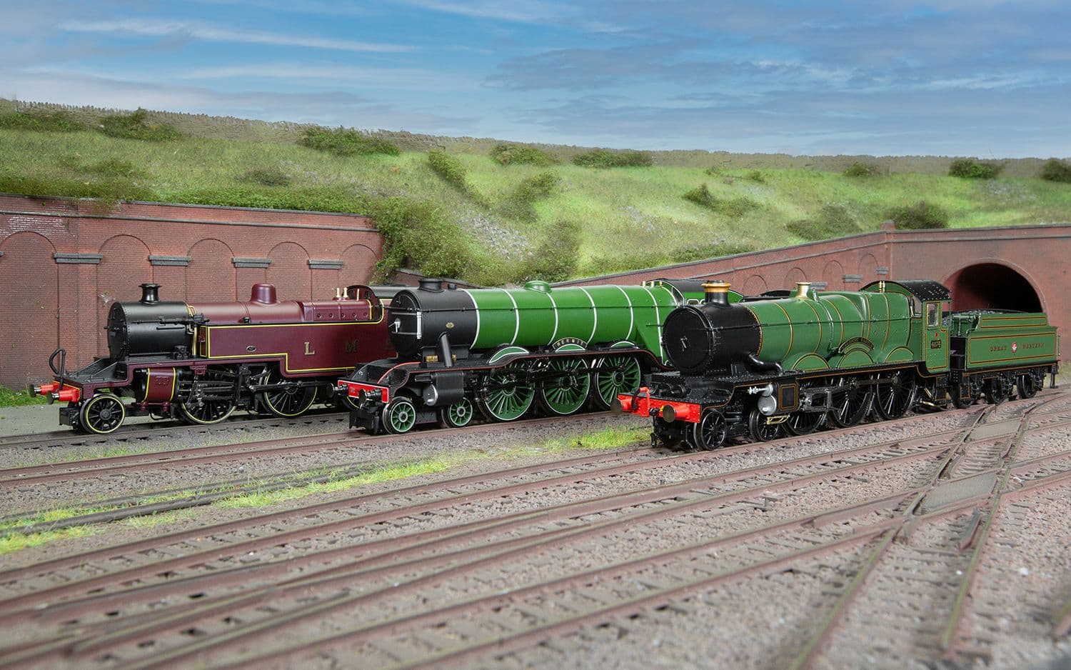 GWR, Castle Class, 4-6-0, 4074 'Caldicot Castle': Big Four Centenary Collection - Era 3