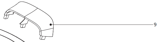 Accessory pack, Start Rally Car Rear Wing - White