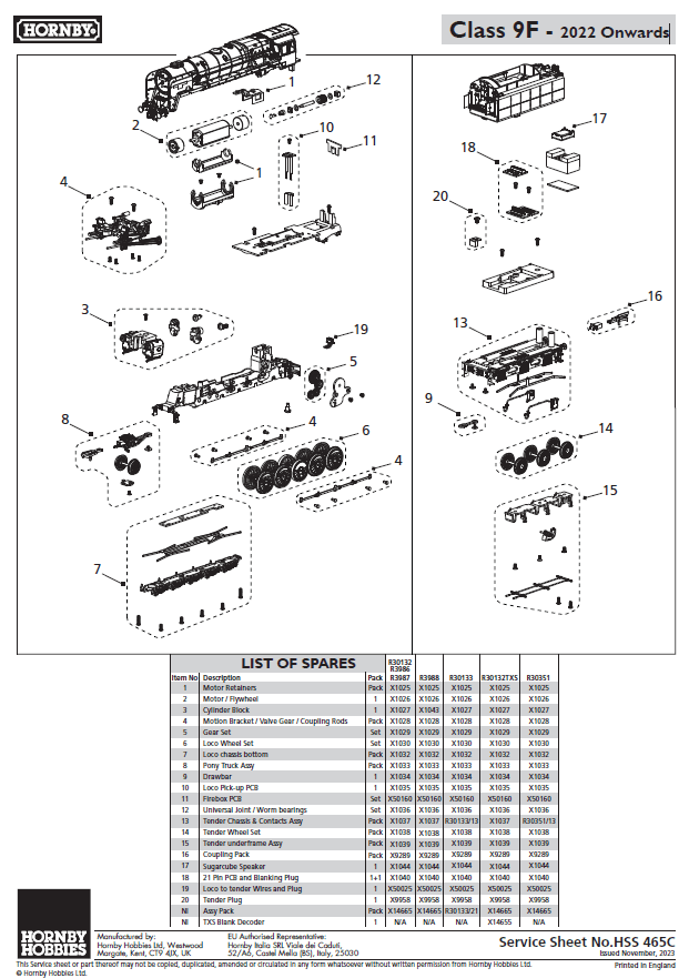 BR, 9F Class, 2-10-0, 92167 - Era 4