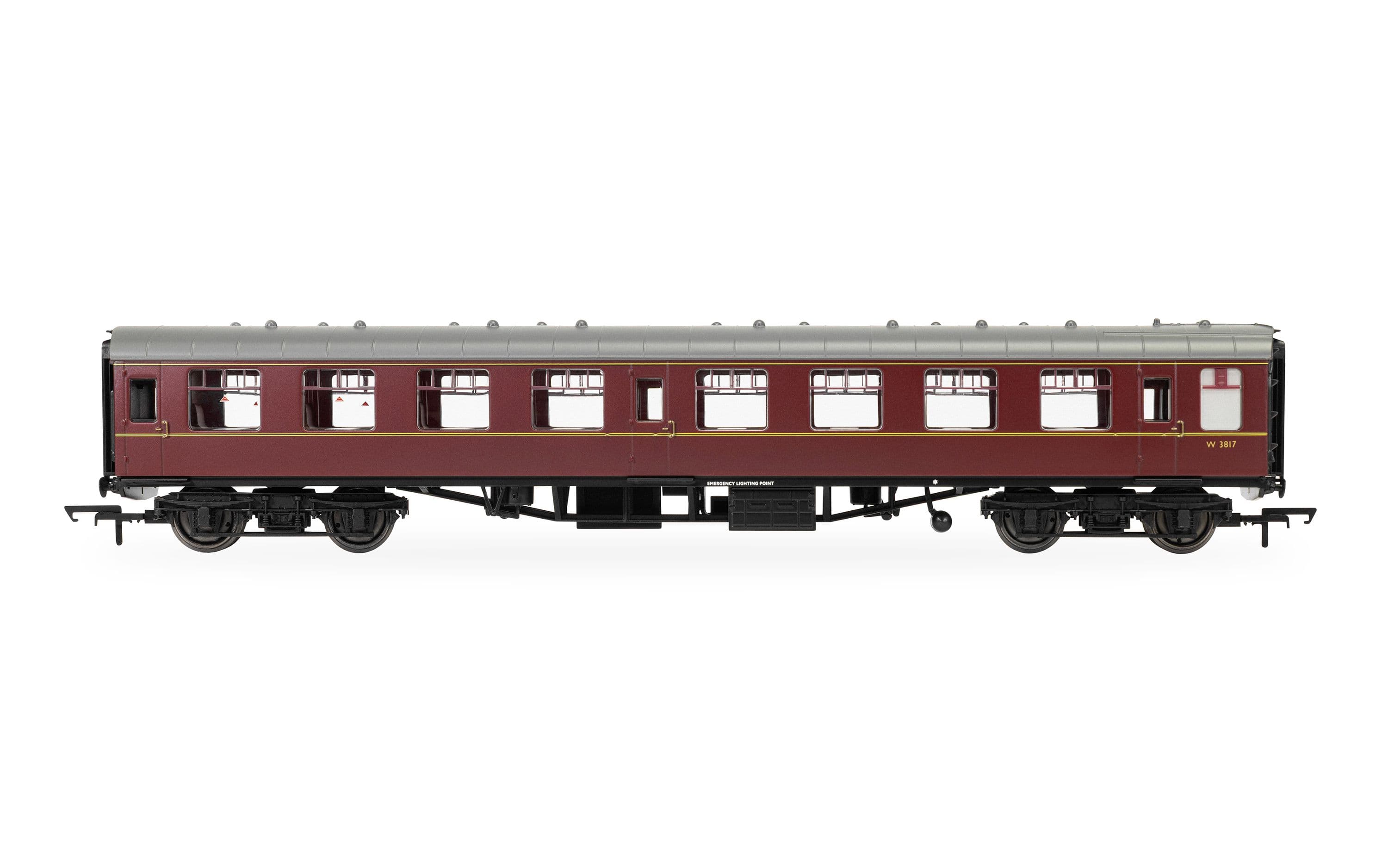 BR - MK1 Tourist - W3817 - Second Open Coach