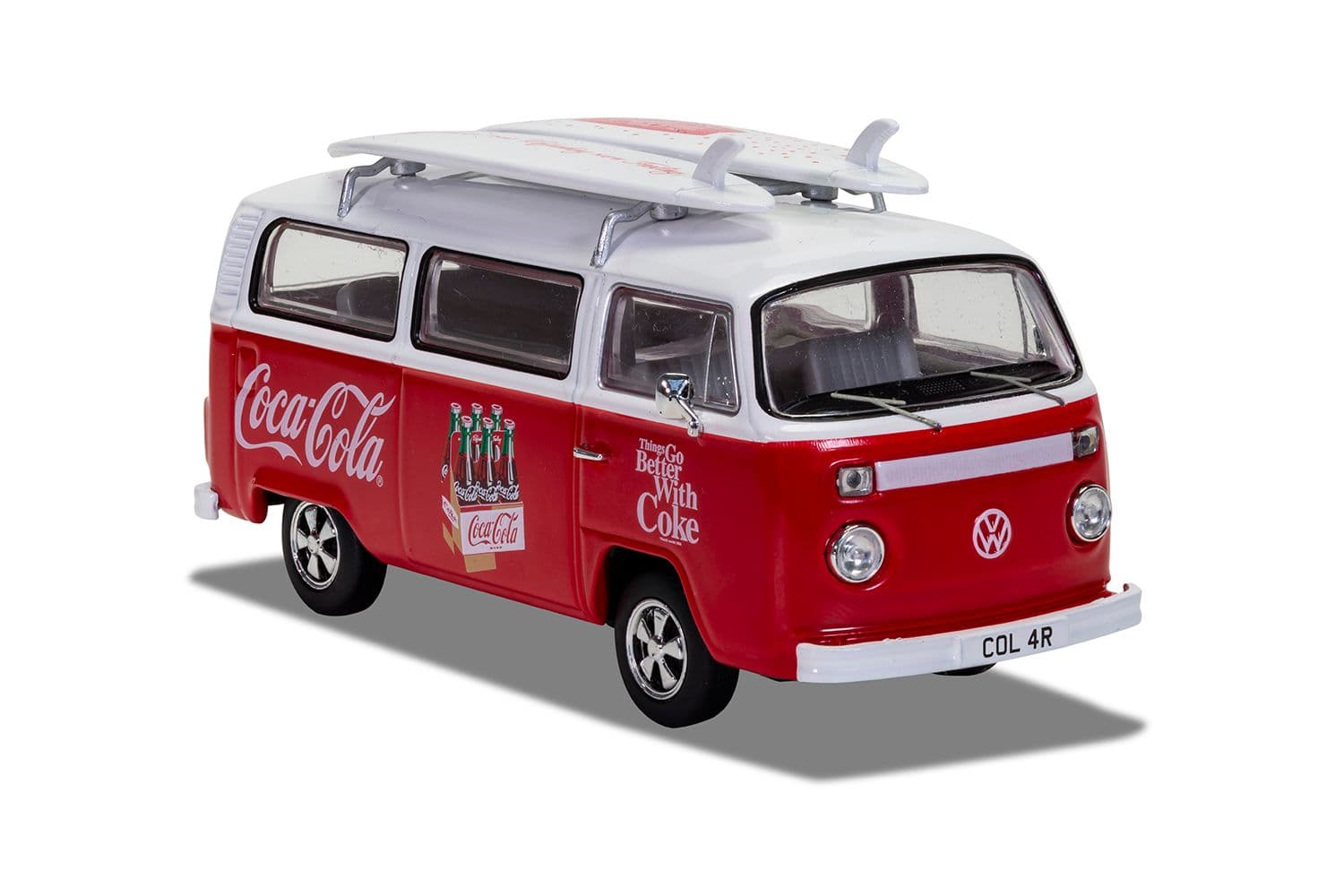 Coca-Cola Volkswagen Campervan Type 2 (T2) Bay Window - Surf Van
