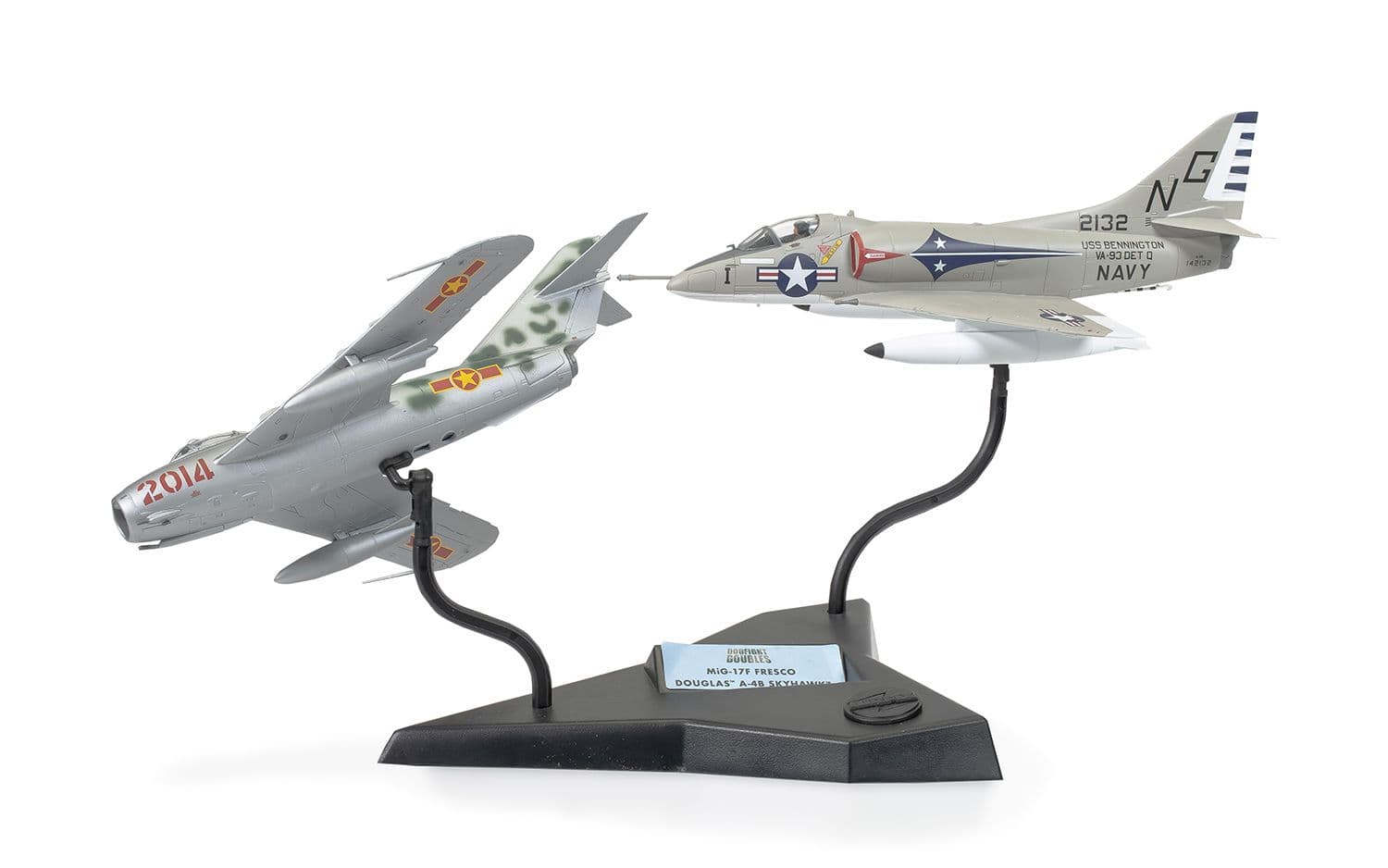 Mig 17F Fresco Douglas A-4B Skyhawk Dogfight Double